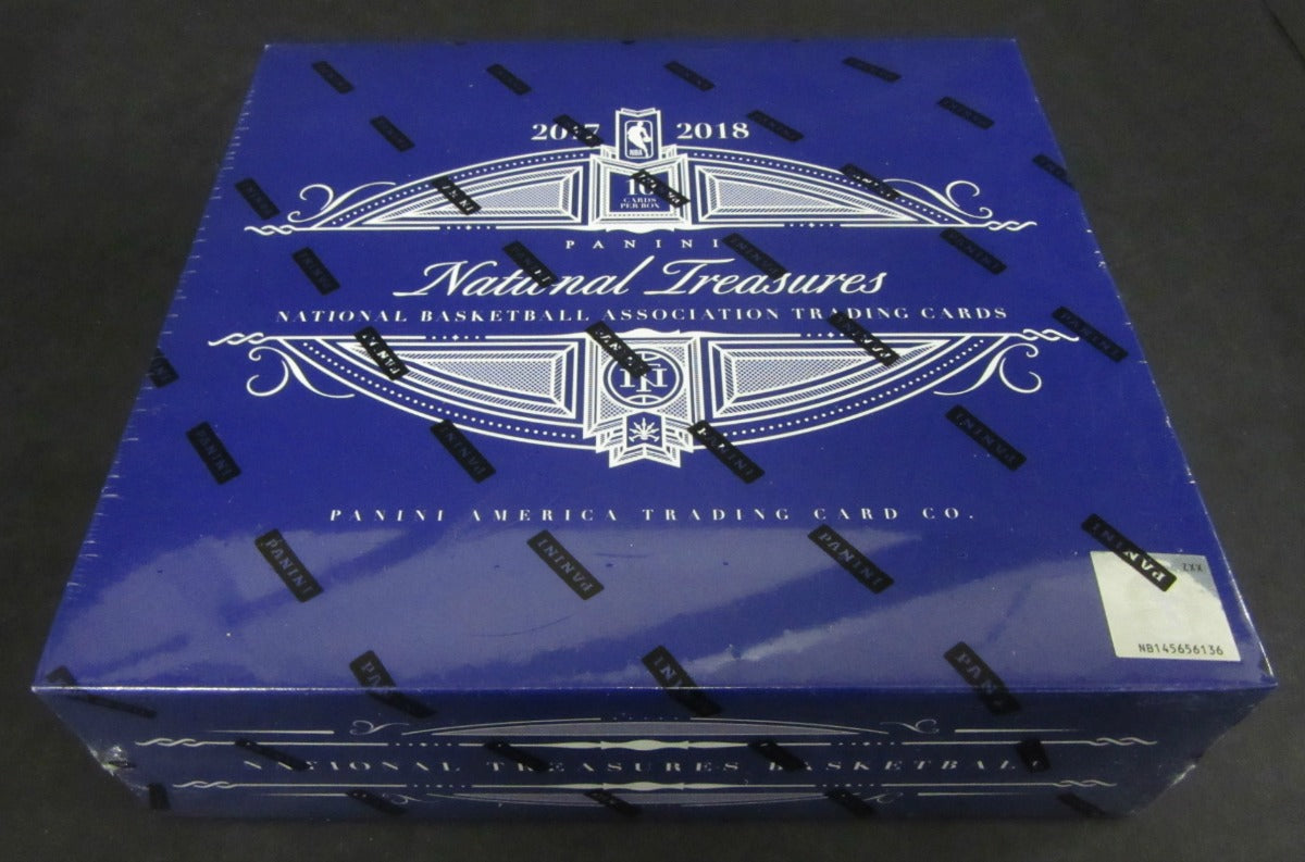 2017/18 Panini National Treasures Basketball Box (Hobby)