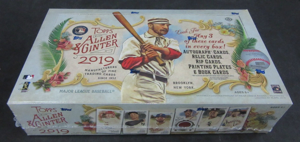 2019 Topps Allen & Ginter Baseball Box (Hobby) (24/8)