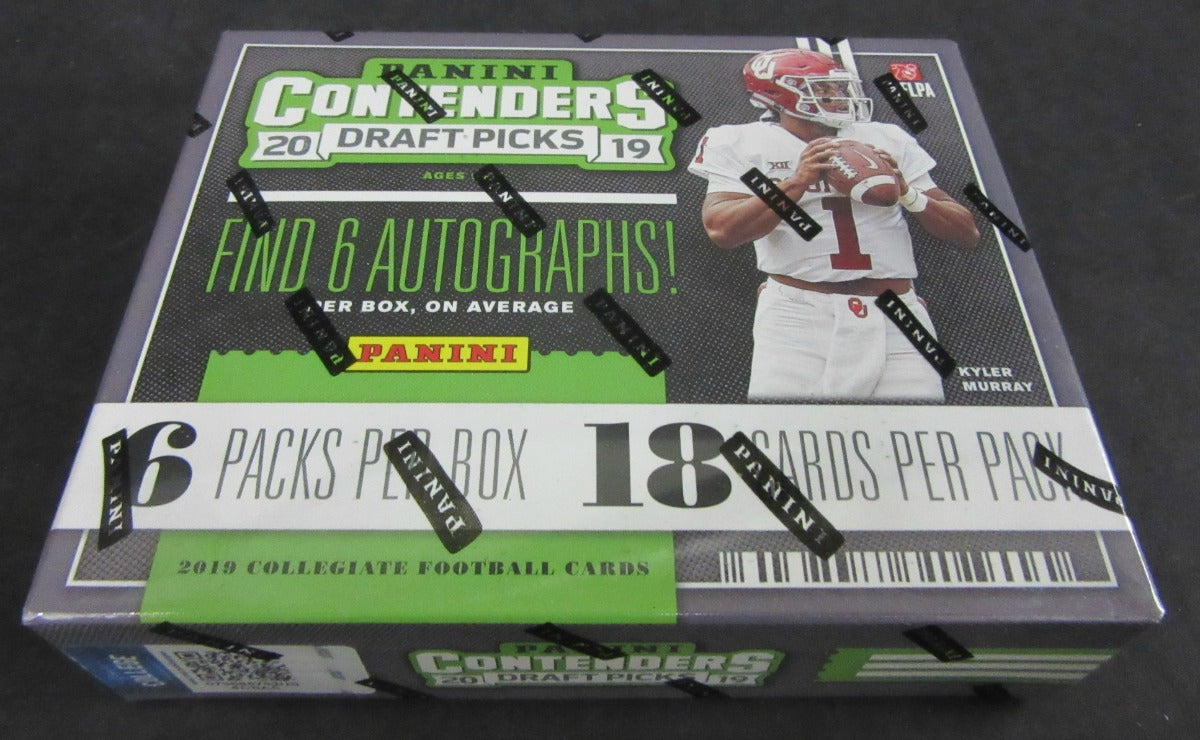 2019 Panini Contenders Draft Football Box (Hobby)