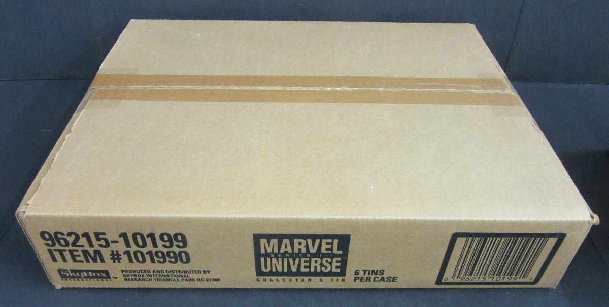 1992 Skybox Marvel Universe Series 3 Factory Set Case (Tin) (6 Sets)