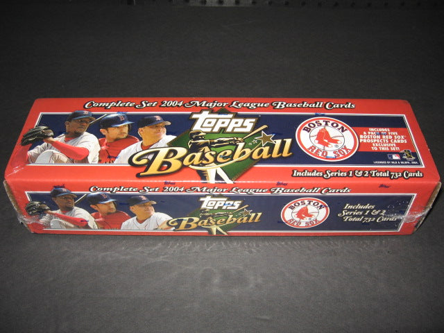 2004 Topps Baseball Factory Set (Red Sox)