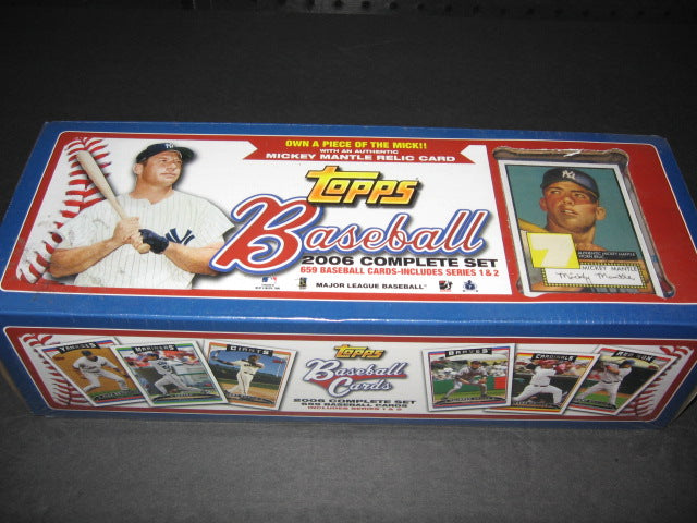 2006 Topps Baseball Factory Set (Mantle Relic)