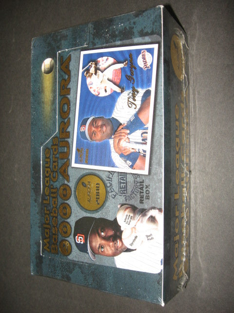 2000 Pacific Aurora Baseball Box (Retail)