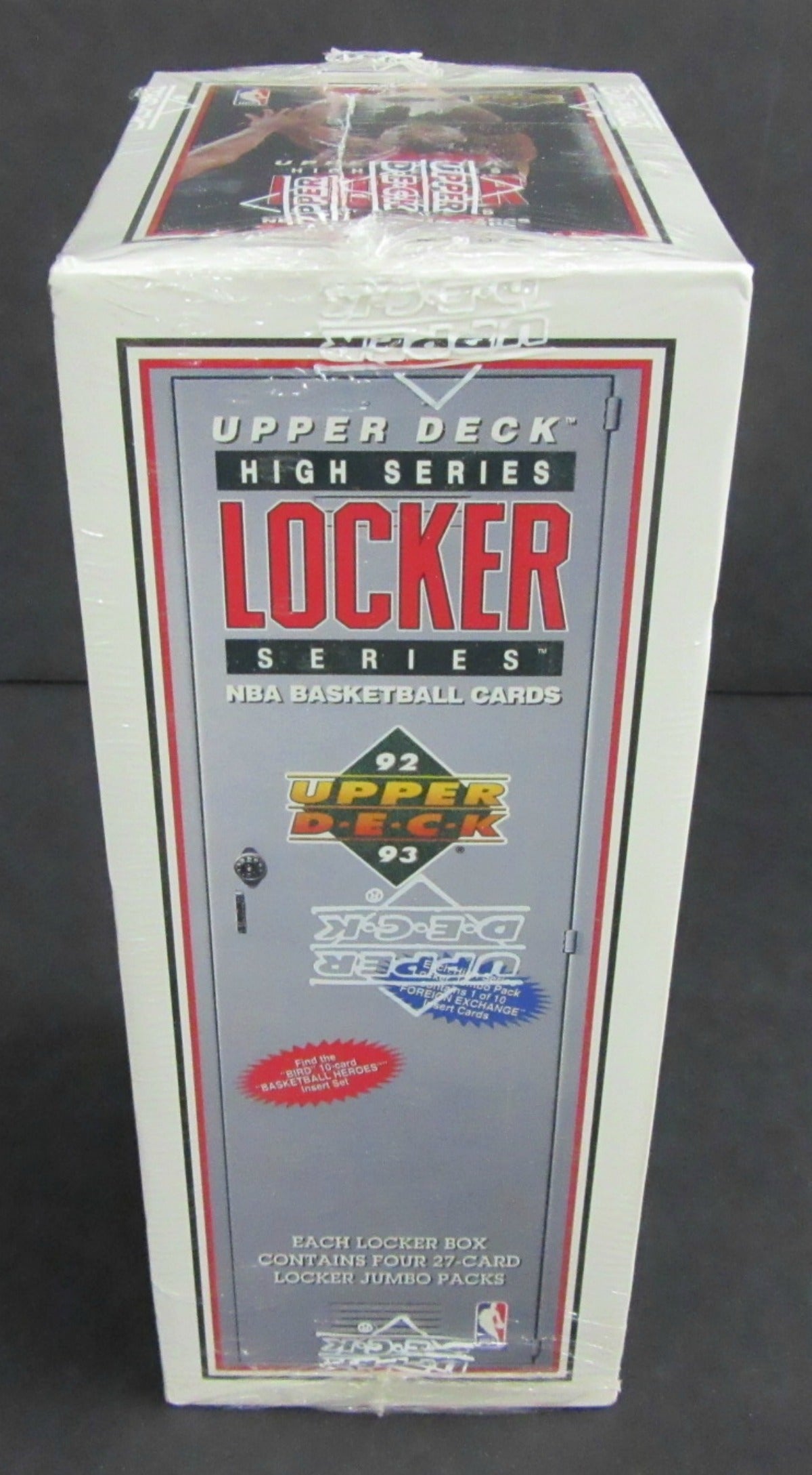 1992/93 Upper Deck Basketball High Series Locker (4/27)