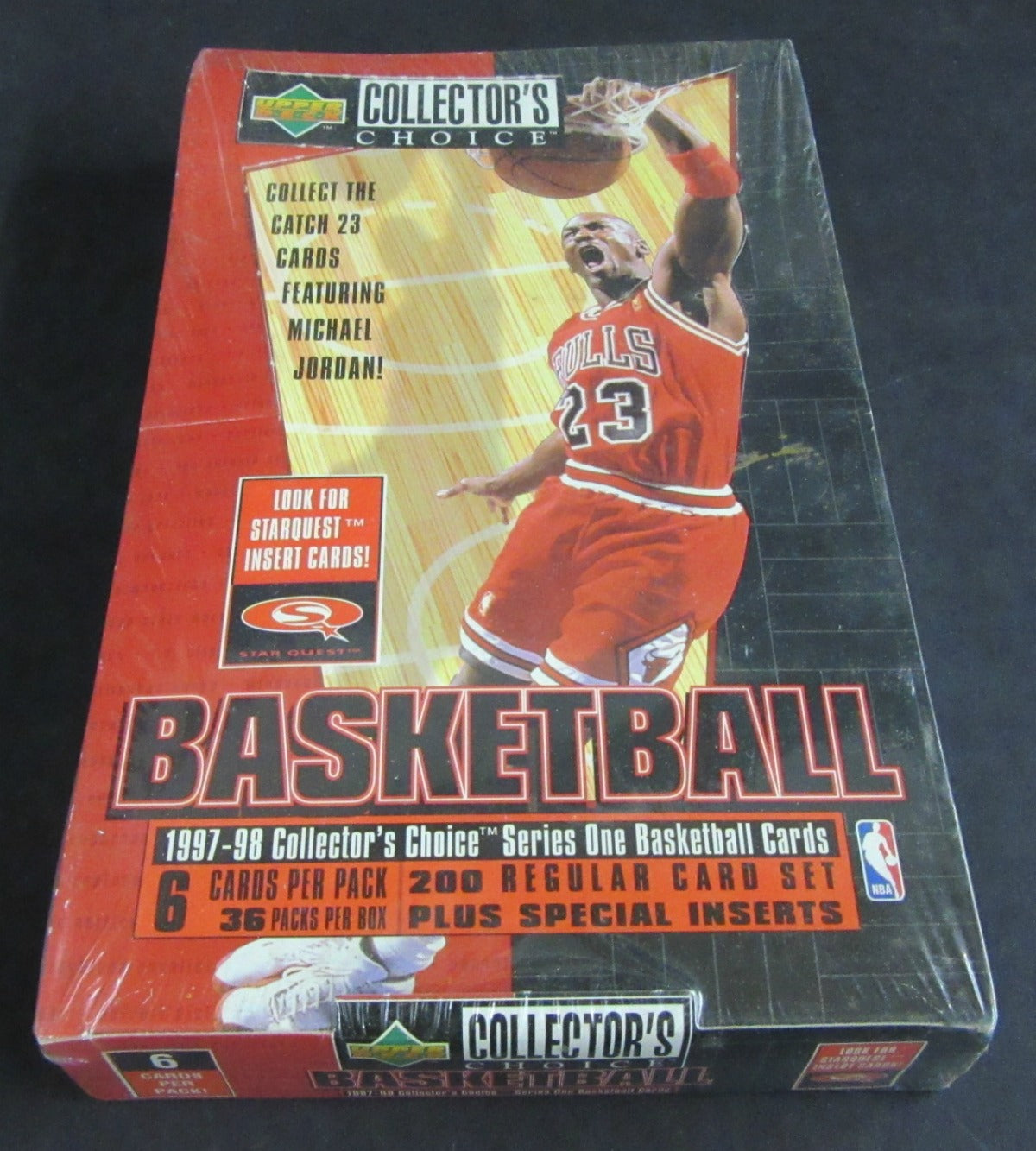 1997/98 Upper Deck Collector's Choice Basketball Series 1 Box (36/6)