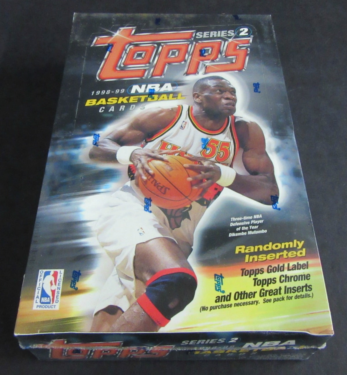 1998/99 Topps Basketball Series 2 Jumbo Box (24/16)