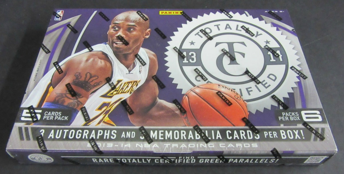 2013/14 Panini Totally Certified Basketball Box (Hobby)