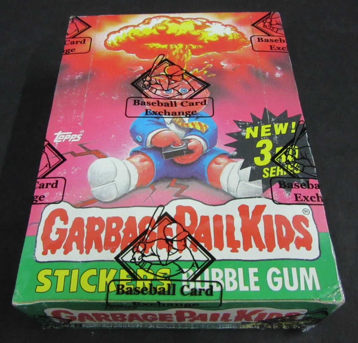 1986 Topps Garbage Pail Kids Series 3 Unopened Wax Box (w/ price) (Non) (Canada) (BBCE)