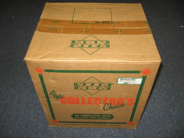 1989 Upper Deck Baseball Factory Set Case (15 Sets) (Sealed)