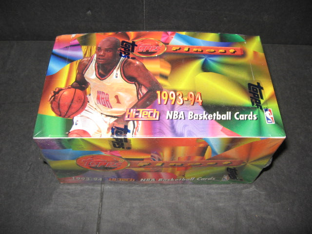 1993/94 Topps Finest Basketball Jumbo Box