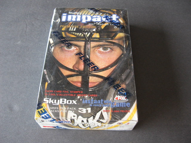1995/96 Fleer Skybox Impact Hockey Box (36/10)