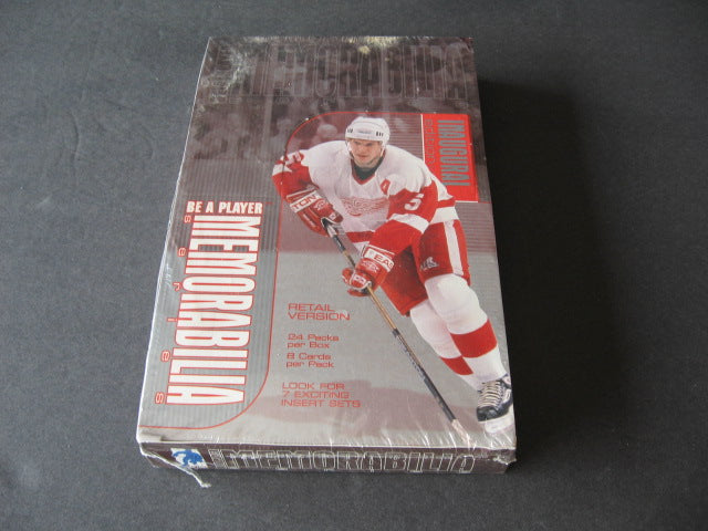 1999/00 Be A Player Memorabilia Hockey Box (Retail)