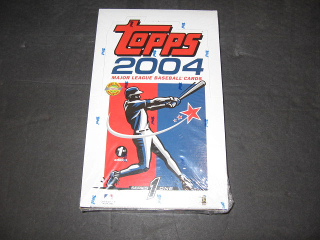 2004 Topps Baseball Series 1 1st Edition Box (HTA)