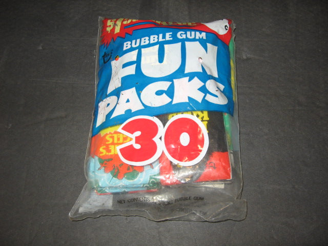 1977 Topps Fun Bag w/ Football Cello Packs