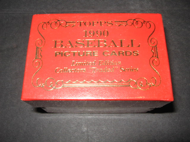 1990 Topps Baseball Traded Tiffany Factory Set (Sealed) (Authenticate)