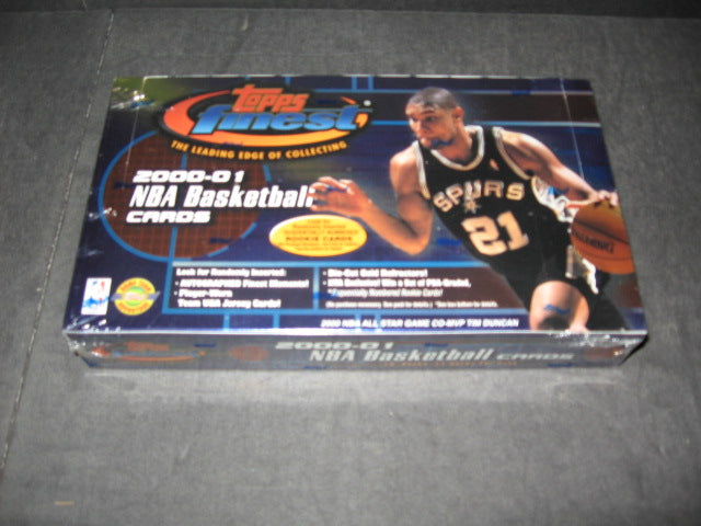 2000/01 Topps Finest Basketball Jumbo Box (HTA)
