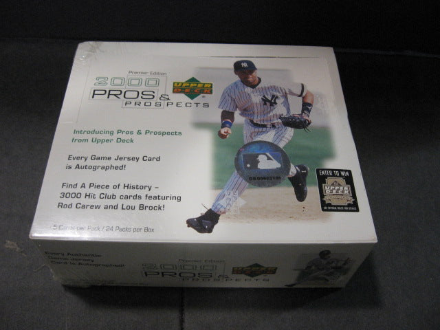 2000 Upper Deck Pros & Prospects Baseball Box (Hobby)