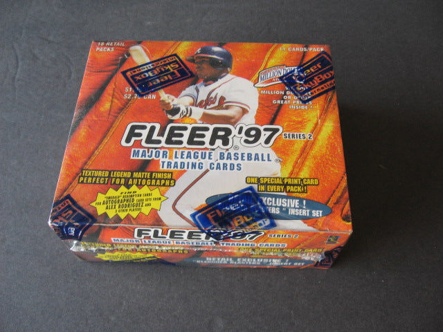 1997 Fleer Baseball Series 2 Box (Retail) (18/10)