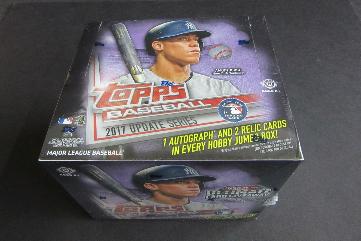 2017 Topps Baseball Update Series Jumbo Box (Hobby) (10/50)