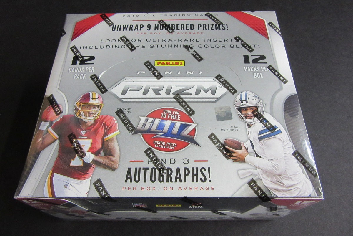 2019 Panini Prizm Football Box (Hobby) (12/12)