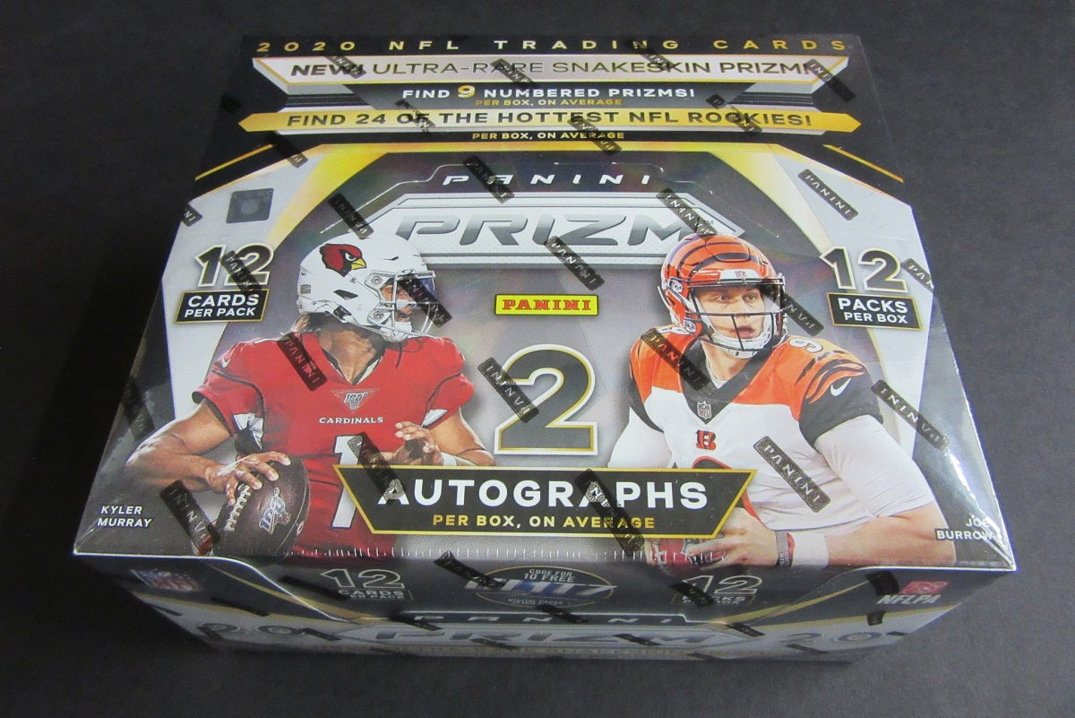 2020 Panini Prizm Football Box (Hobby) (12/12)