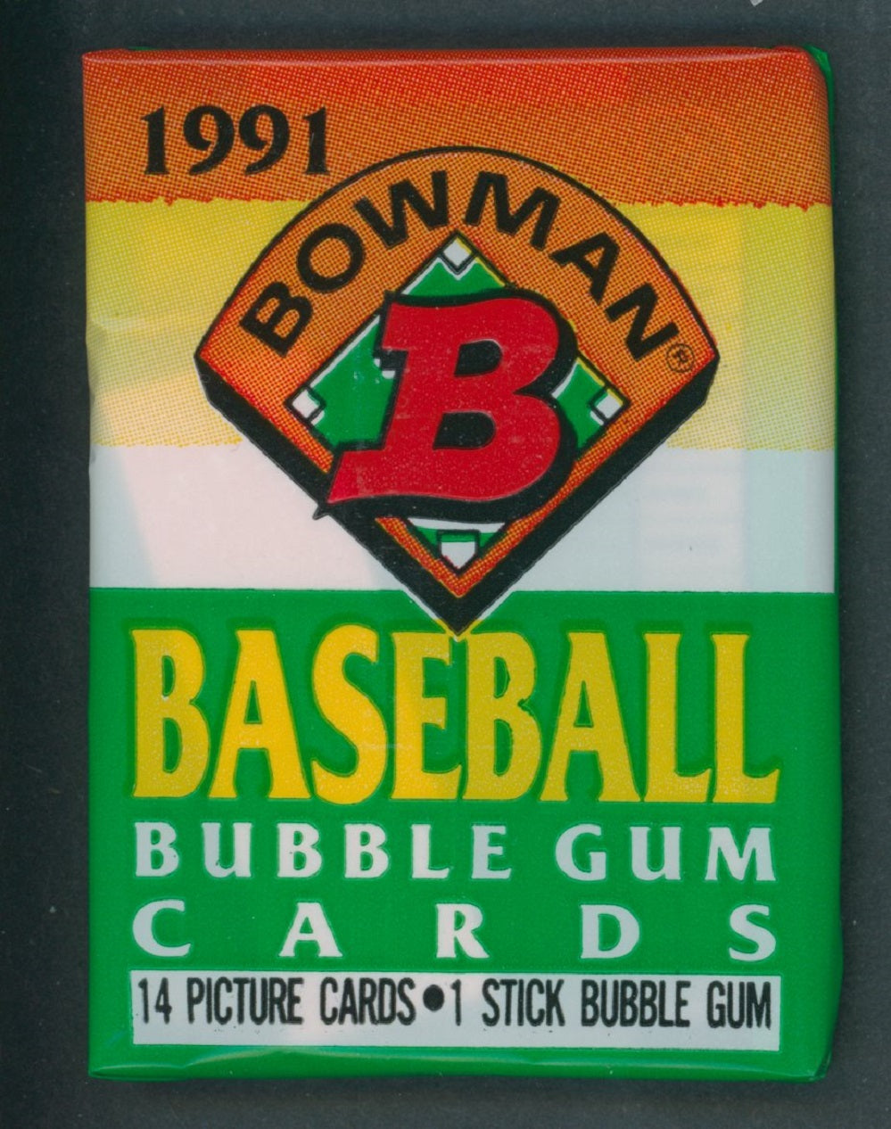 1991 Bowman Baseball Unopened Pack