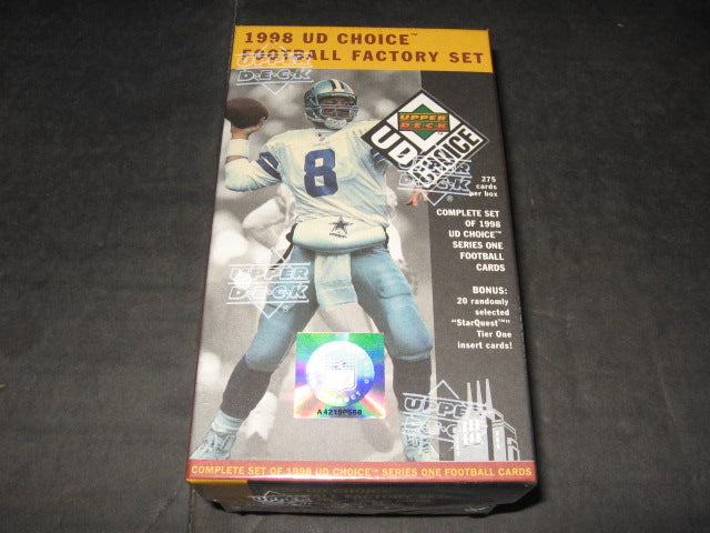 1998 Upper Deck Collector's Choice Football Factory Set