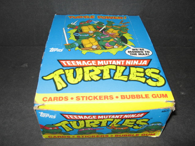 1989 Topps Teenage Mutant Ninja Turtles Unopened Wax Box (Authenticate)