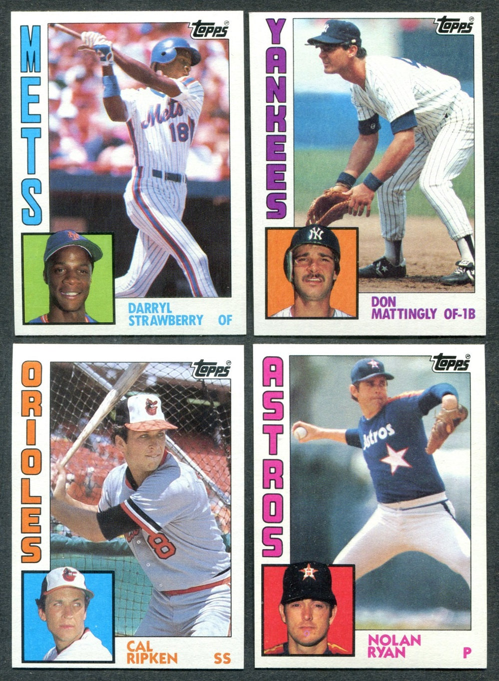 1984 Topps Baseball Complete Set EX/MT(792) (25-005)