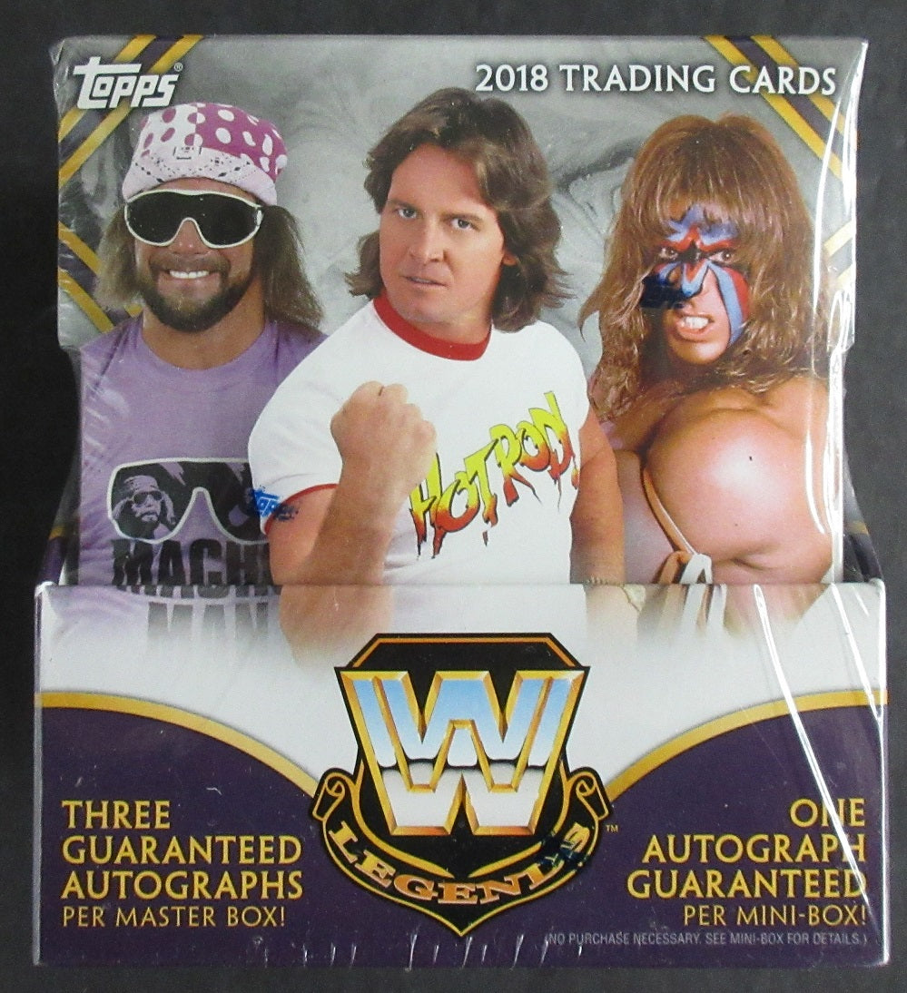 2018 Topps WWE Wrestling Legends Box (Hobby) (2/6/5)