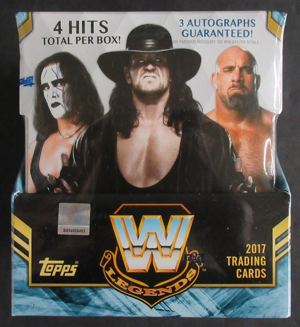 2017 Topps WWE Wrestling Legends Box (Hobby) (2/6/5)
