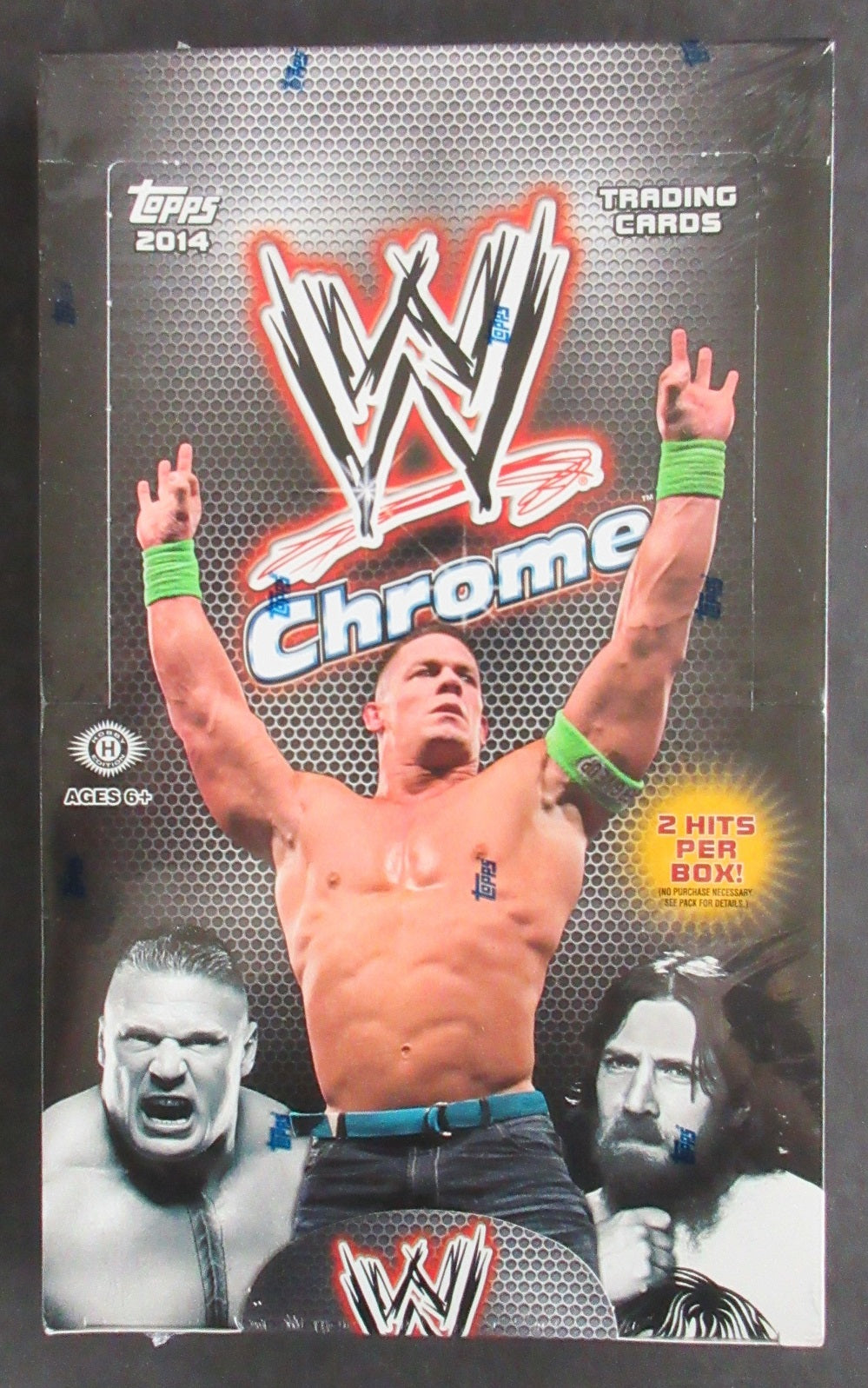 2014 Topps Chrome WWE Wrestling Box (Hobby) (24/4)