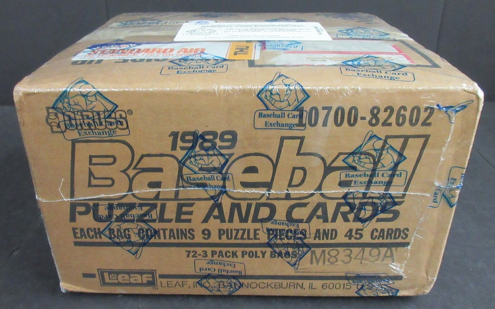 1989 Donruss Baseball Unopened Rack Case (BBCE) (A6006)