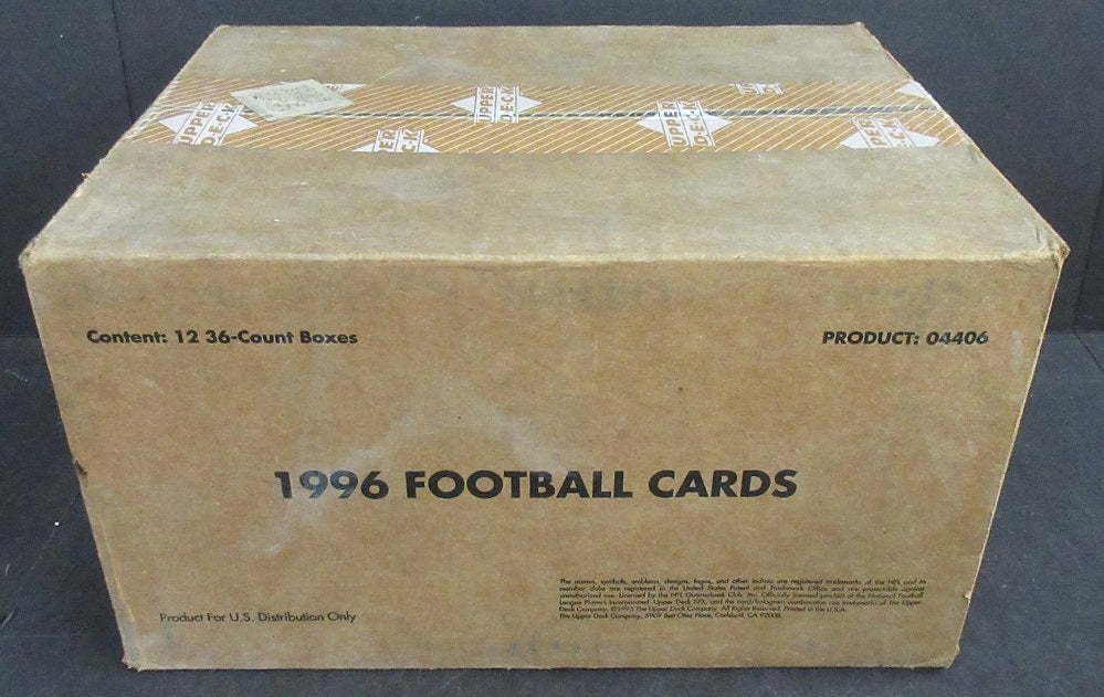 1996 Upper Deck SPX Football Case (12 Box) (044066)