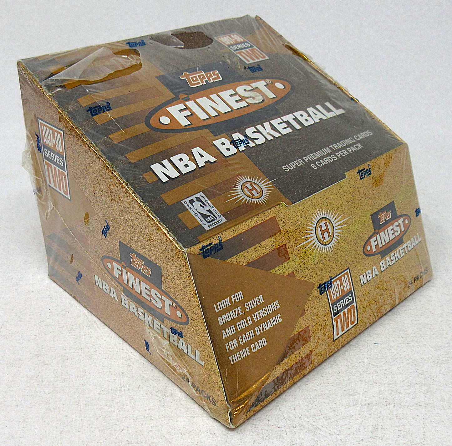 1997/98 Topps Finest Basketball Series 2 Box (Hobby) (24/6) (Read)