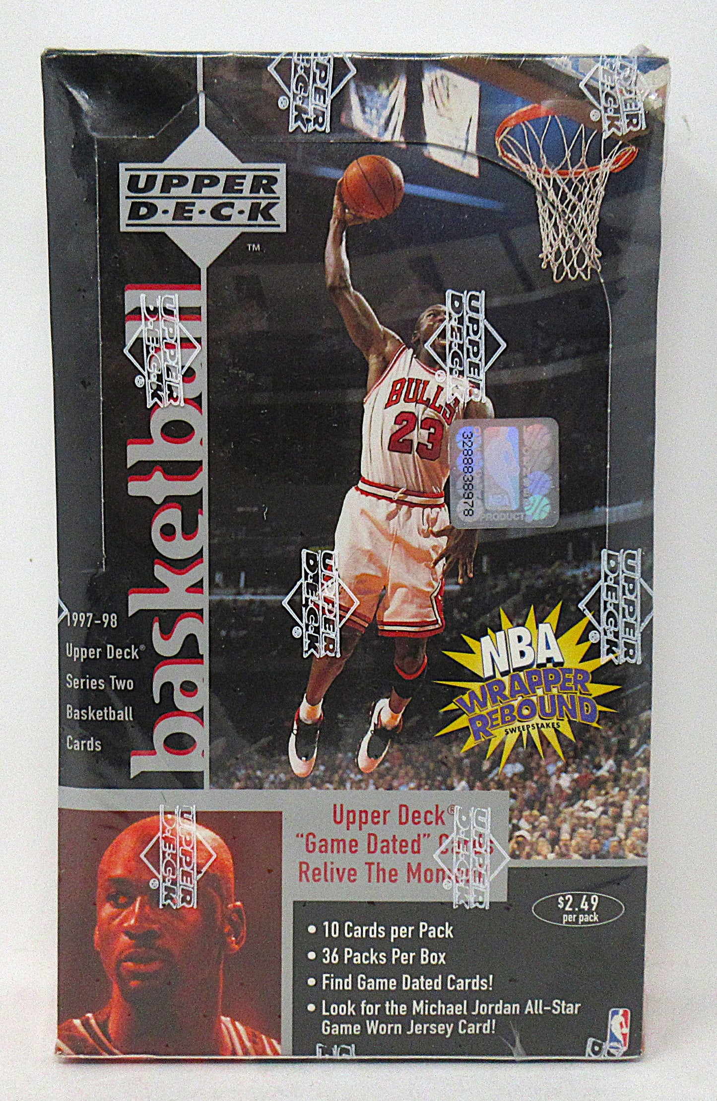 1997/98 Upper Deck Basketball Series 2 Box (Pre-Priced) (36/10)