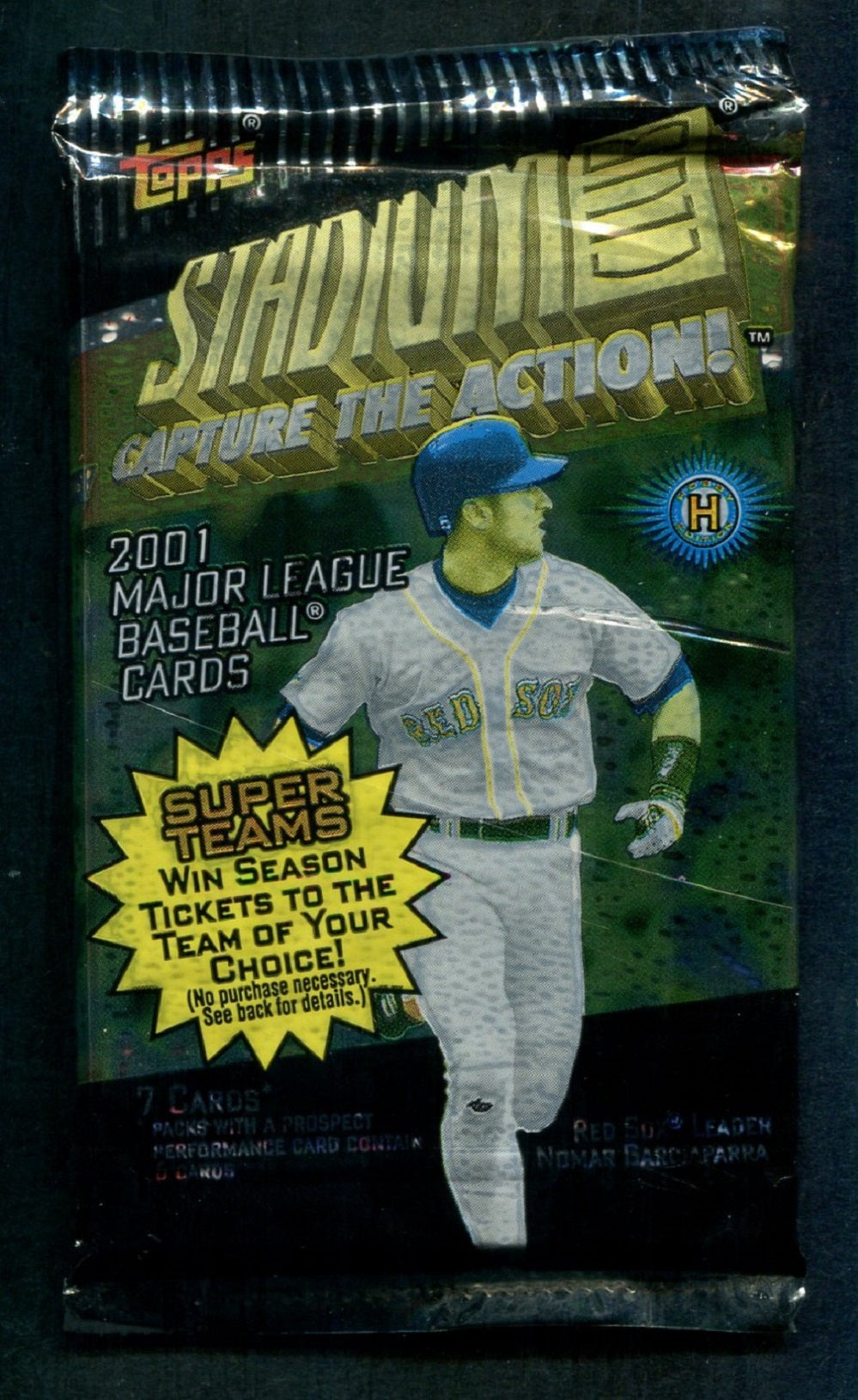 2001 Topps Stadium Club Baseball Unopened Pack (Hobby) (7)