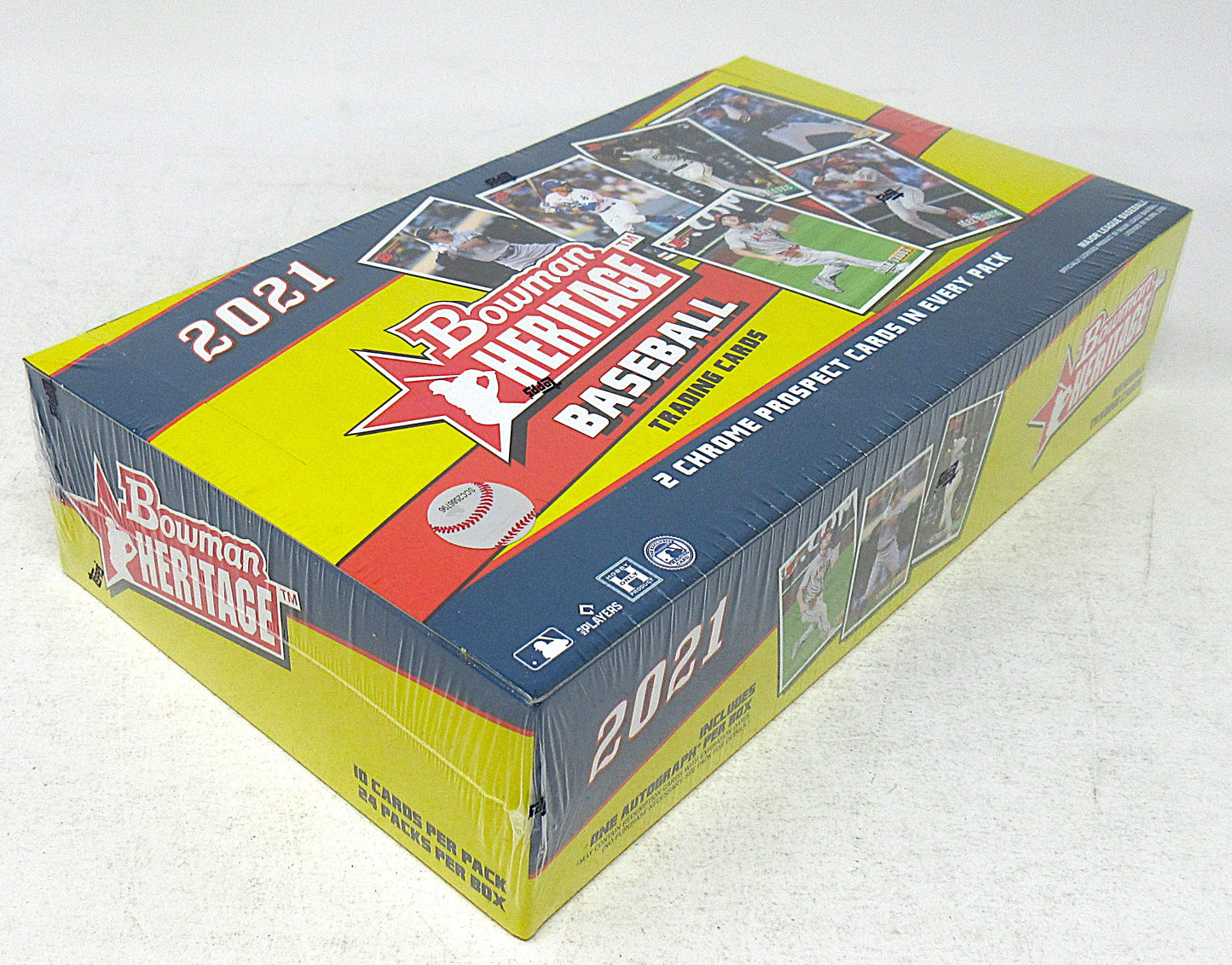 2021 Bowman Heritage Baseball Box (Hobby) (10/24)