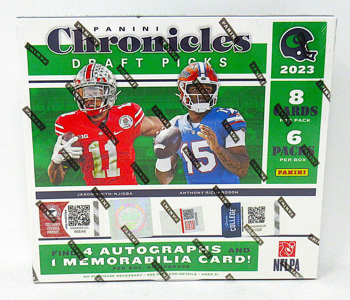 2023 Panini Chronicles Draft Picks Football Box (Hobby) (6/8)