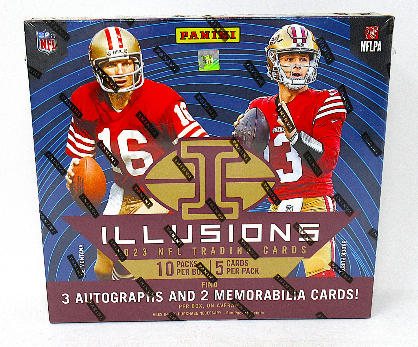 2023 Panini Illusions Football Box (Hobby) (10/5)