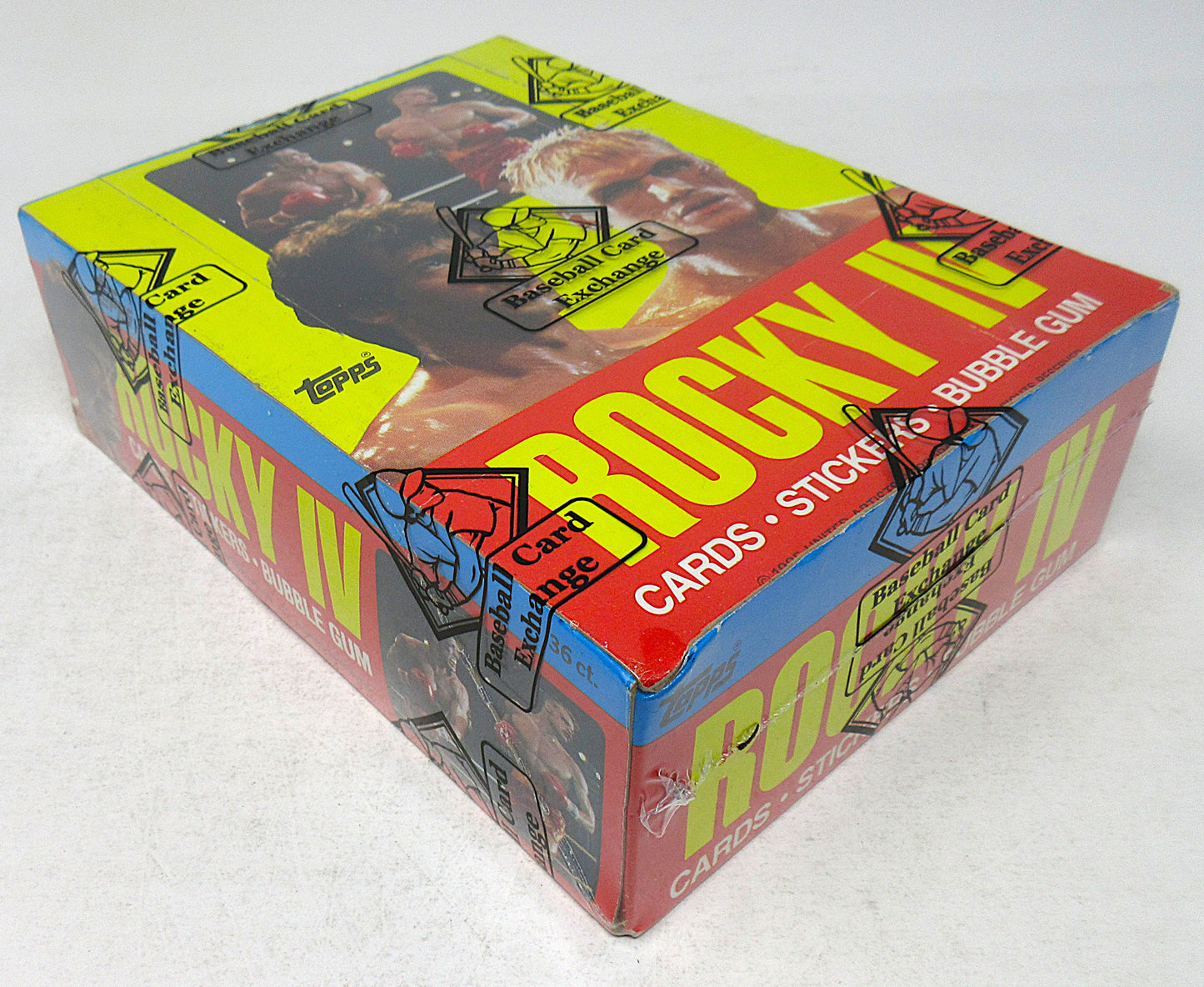 1985 Topps Rocky IV Unopened Wax Box (BBCE)
