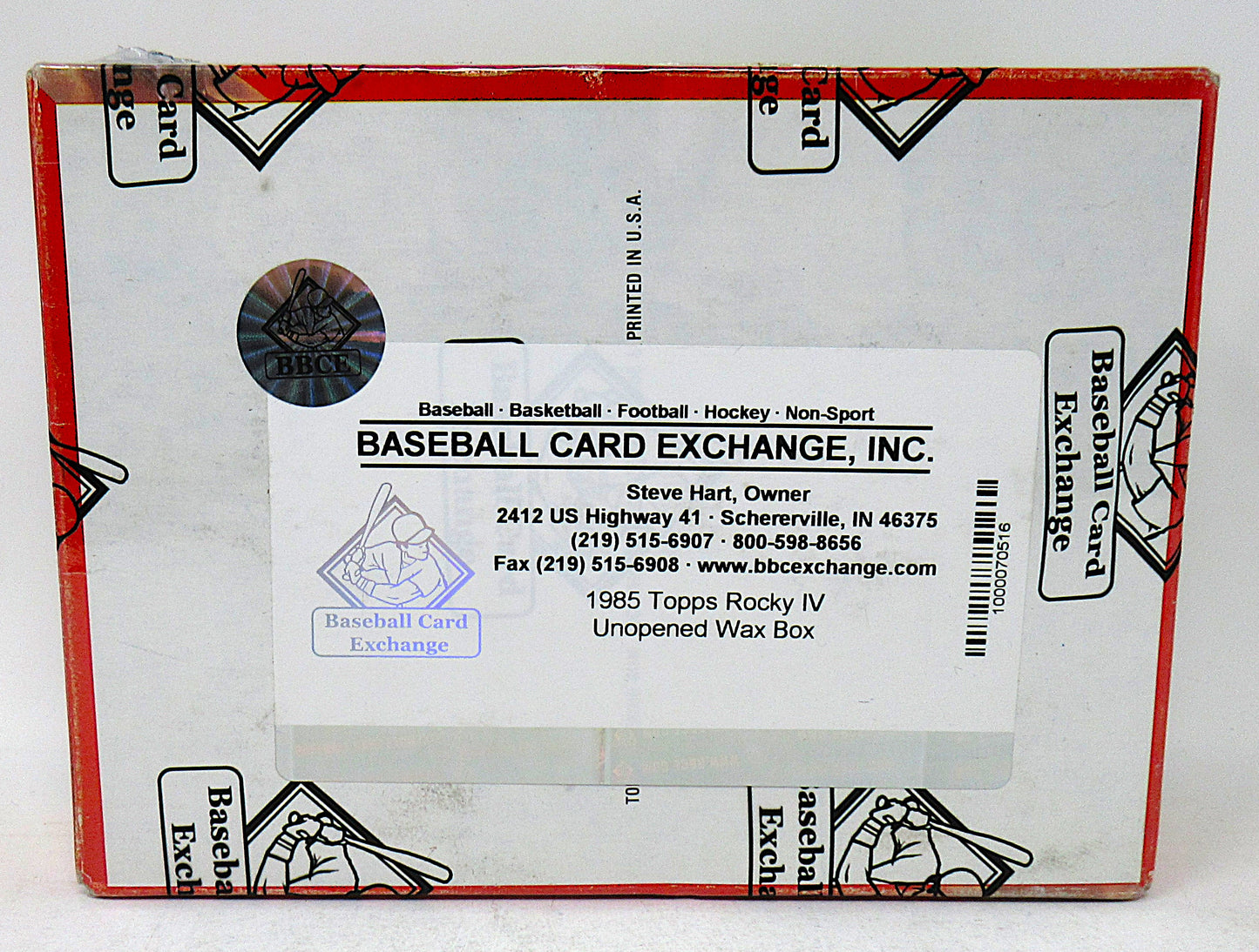 1985 Topps Rocky IV Unopened Wax Box (BBCE)