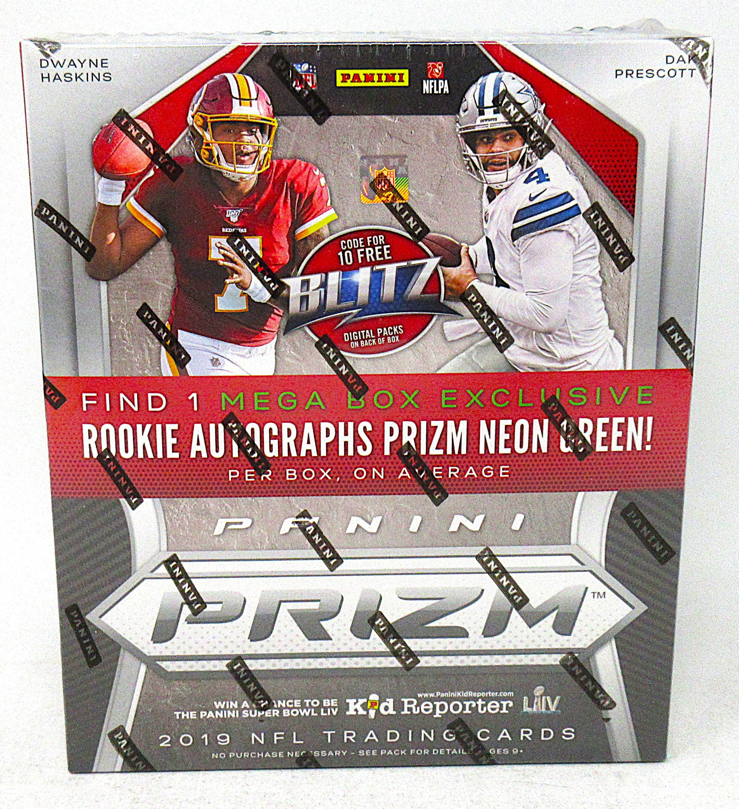 2019 Panini Prizm Football Mega Box (10/4)