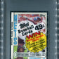 1984 Topps Baseball Unopened Cello Pack PSA 8 Strawberry Top *6836