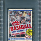 1984 Fleer Baseball Unopened Cello Pack PSA 9 Ripken Jr. Top *6815