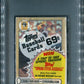 1987 Topps Baseball Unopened Cello Pack PSA 8 Bonds RC Top *6844