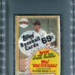 1987 Topps Baseball Unopened Cello Pack PSA 9 Clark RC Top *6846