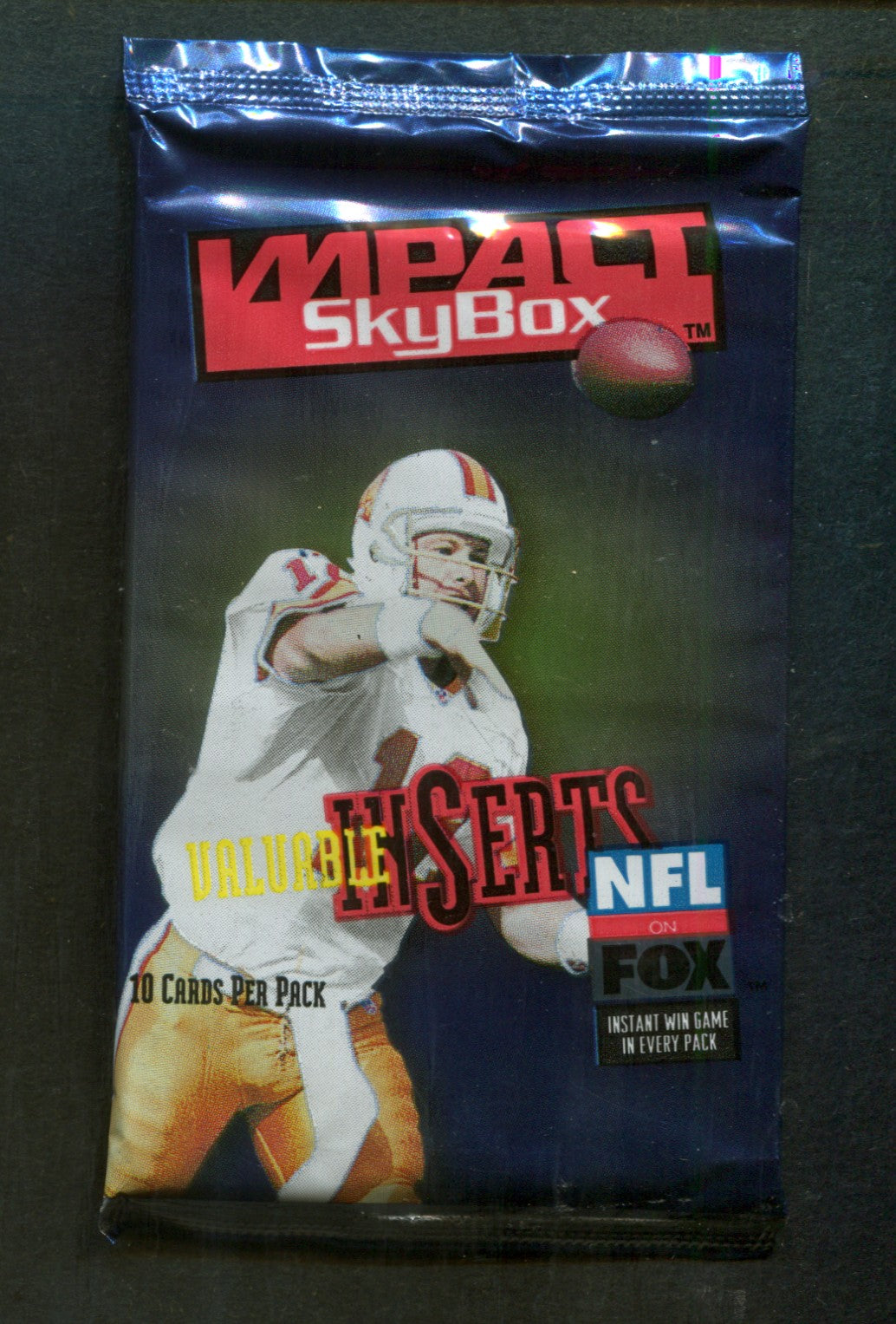 1997 Skybox Impact Football Unopened Pack (10)