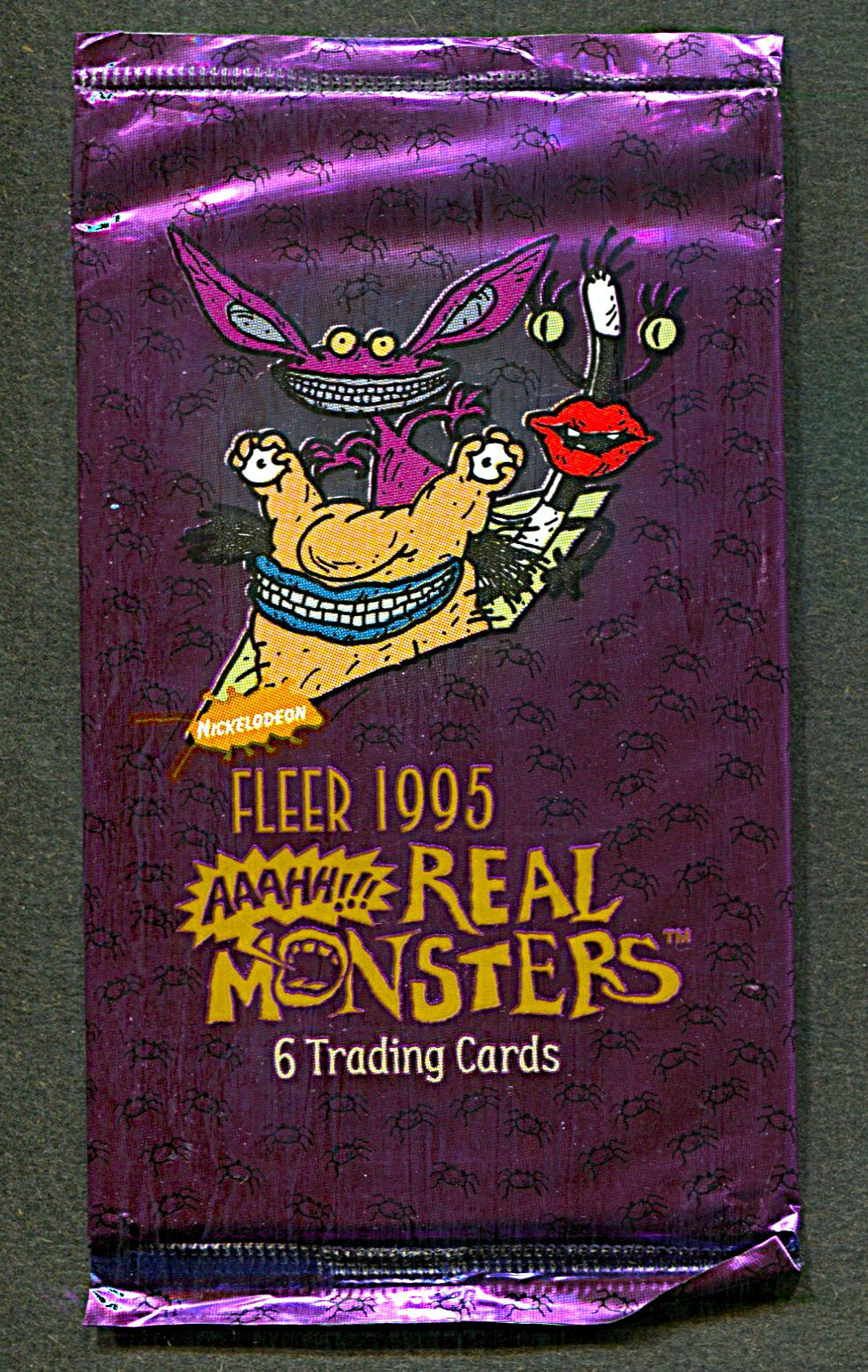 1995 Fleer AAAHH!!! Real Monsters Unopened Pack (6)