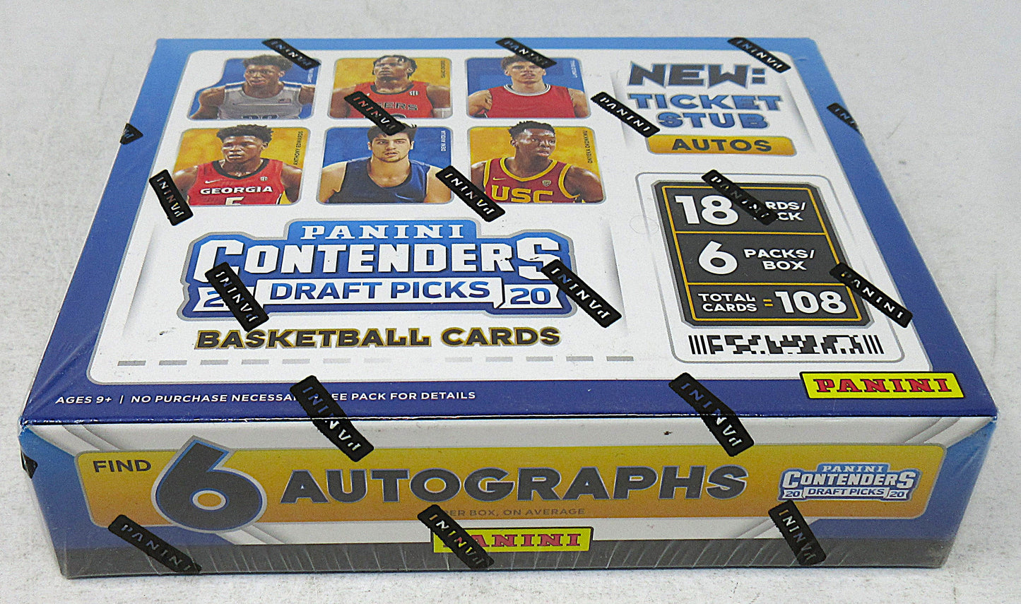2020/21 Panini Contenders Draft Picks Basketball Box (Hobby) (6/18)